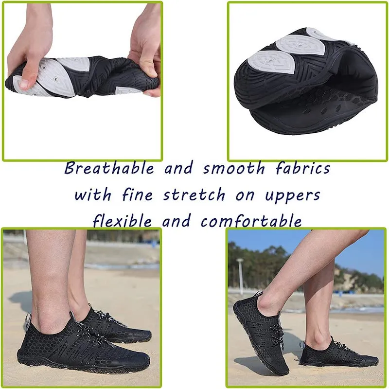 Water Sports Lace Up Aquatic Shoes