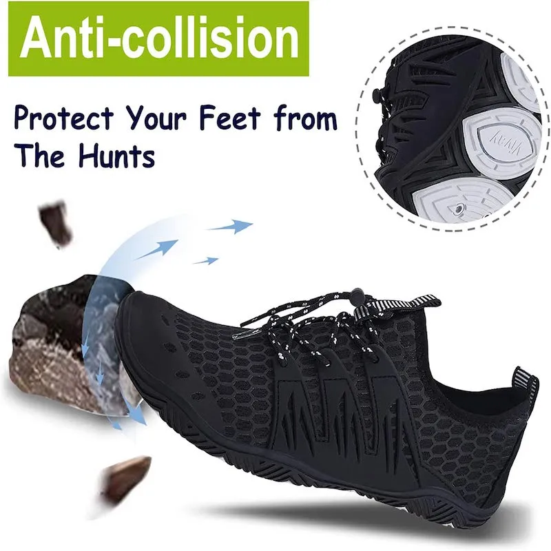 Water Sports Lace Up Aquatic Shoes