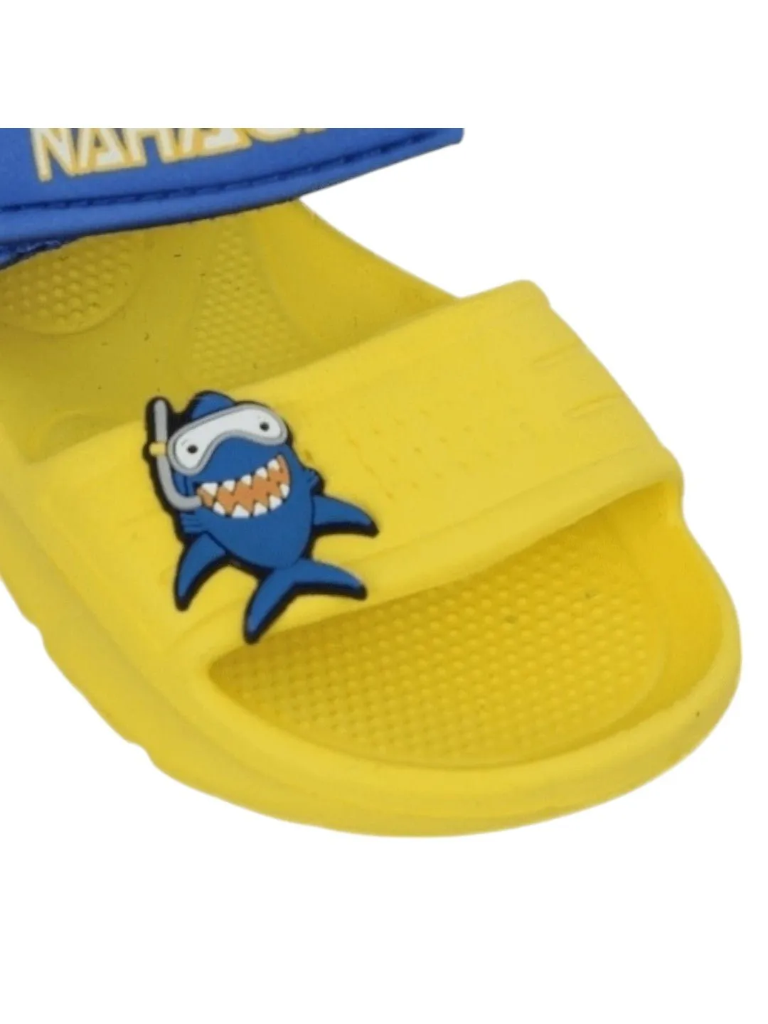 Yellow Shark Adventure Sandals - Playful & Durable Design