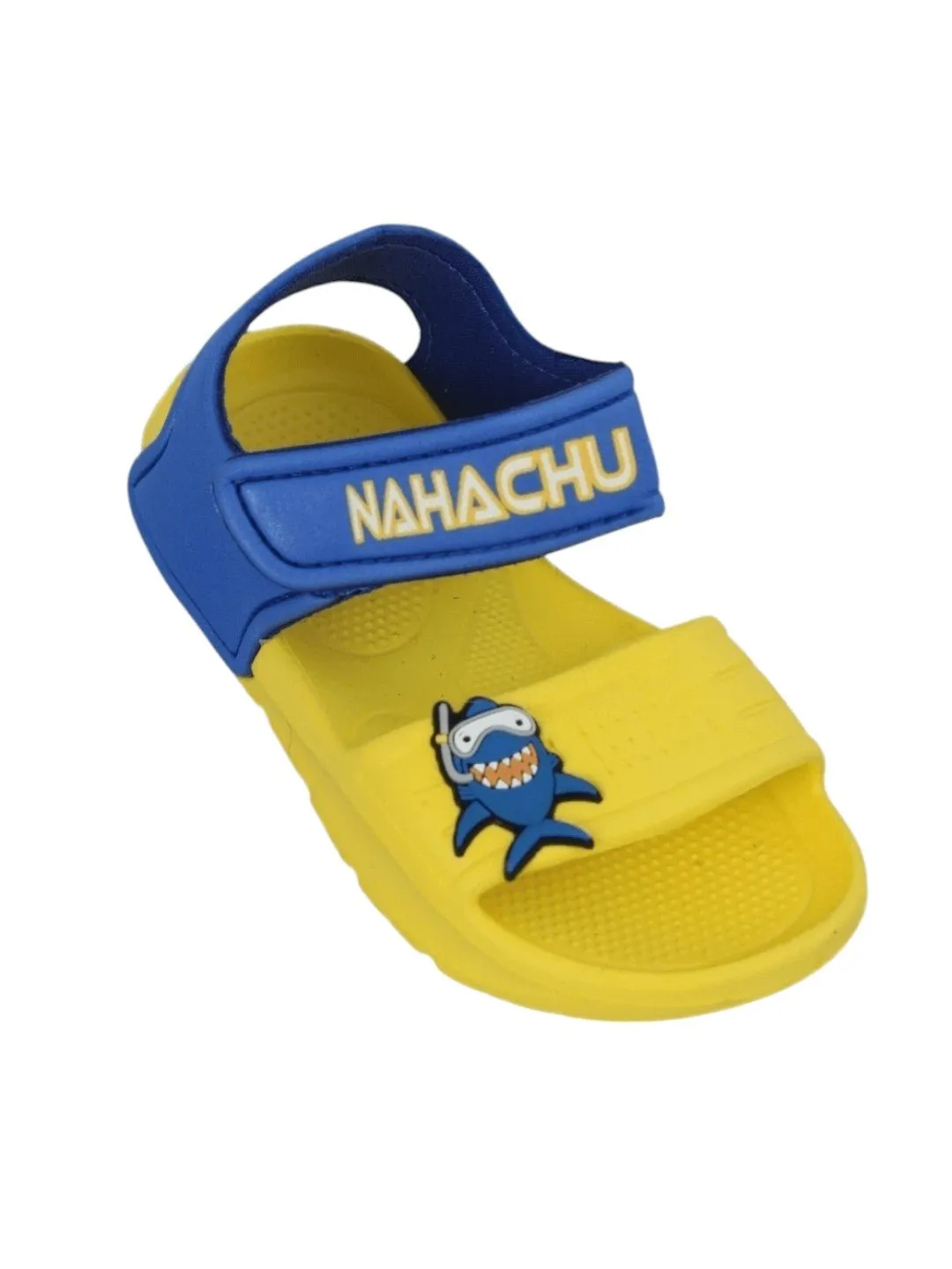 Yellow Shark Adventure Sandals - Playful & Durable Design